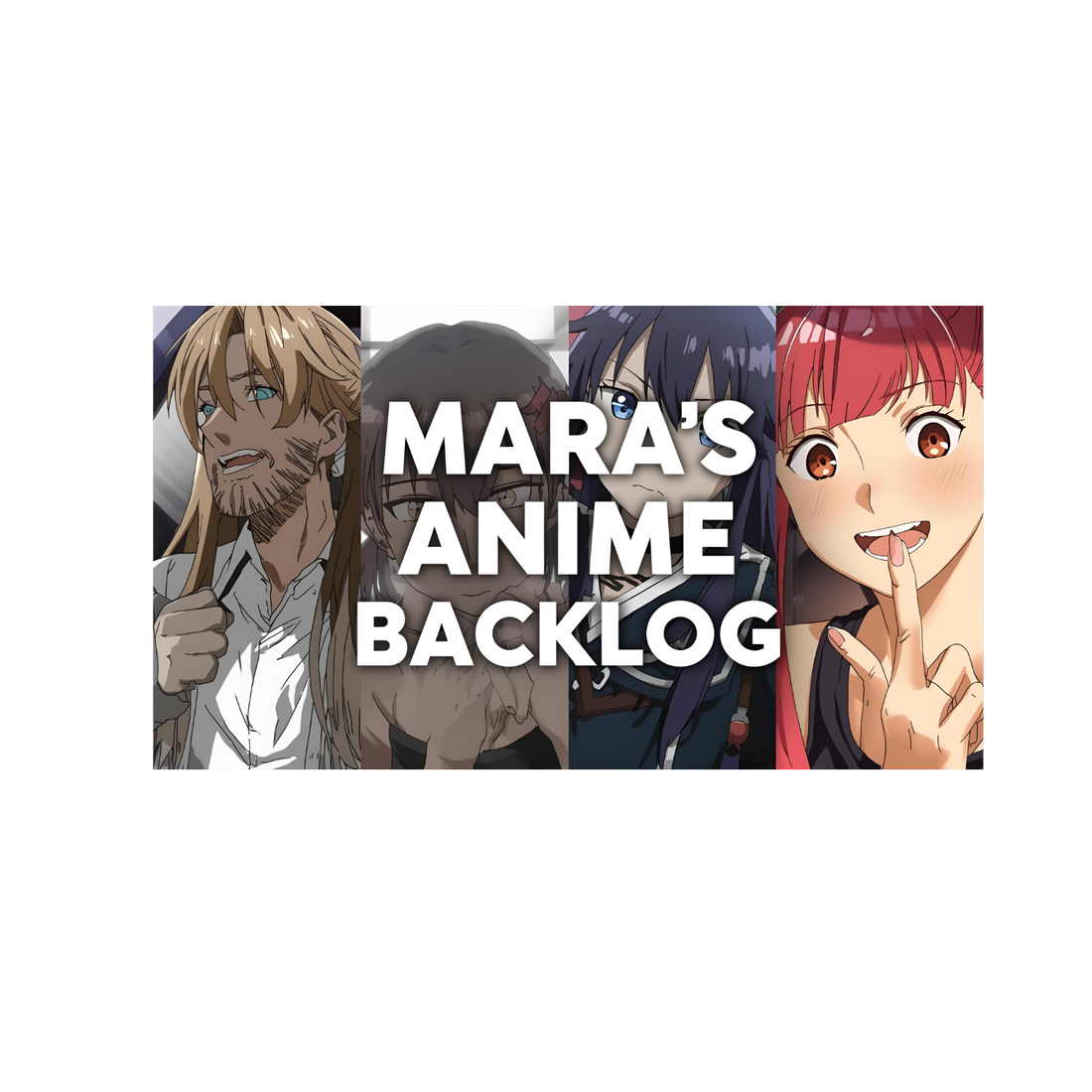 My Year of Anime Backlog: A "Daryl Talks Games" Inspired Challenge