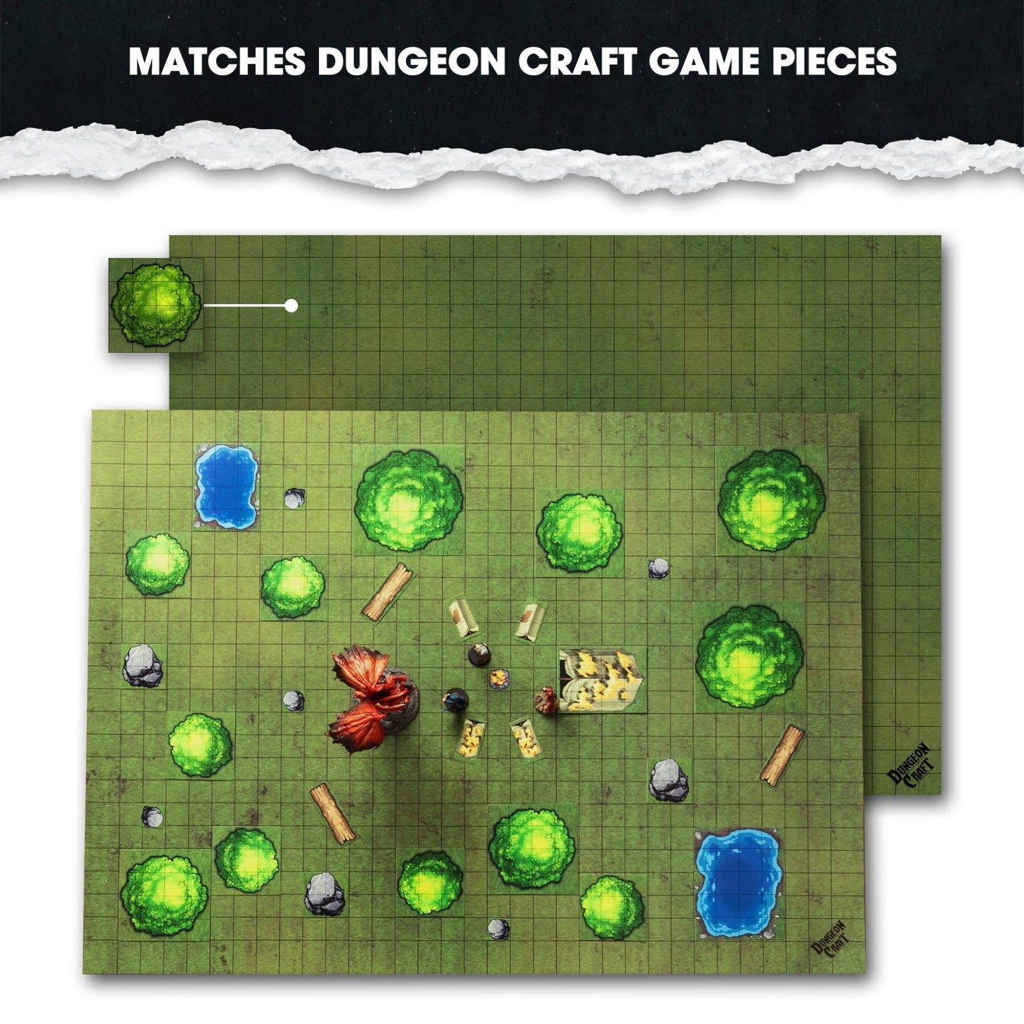 BattleMap – Grasslands Battle Map for DnD