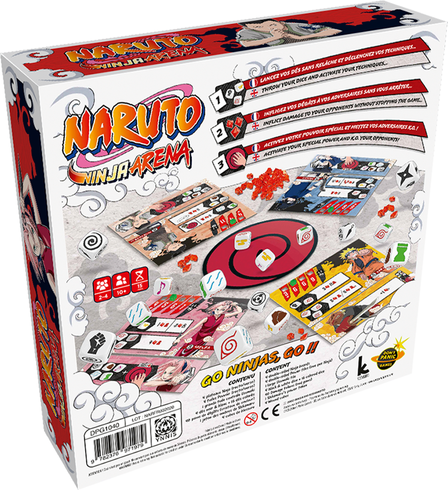 Naruto Ninja Arena - Boardgame