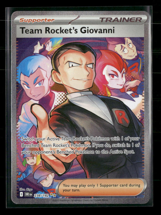 SV10: Destined Rivals Team Rocket's Giovanni #238/182