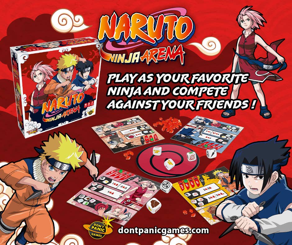 Naruto Ninja Arena - Boardgame