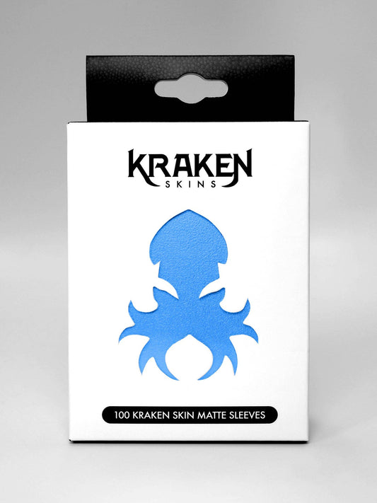 Kraken Skins Azure Matte Sleeves