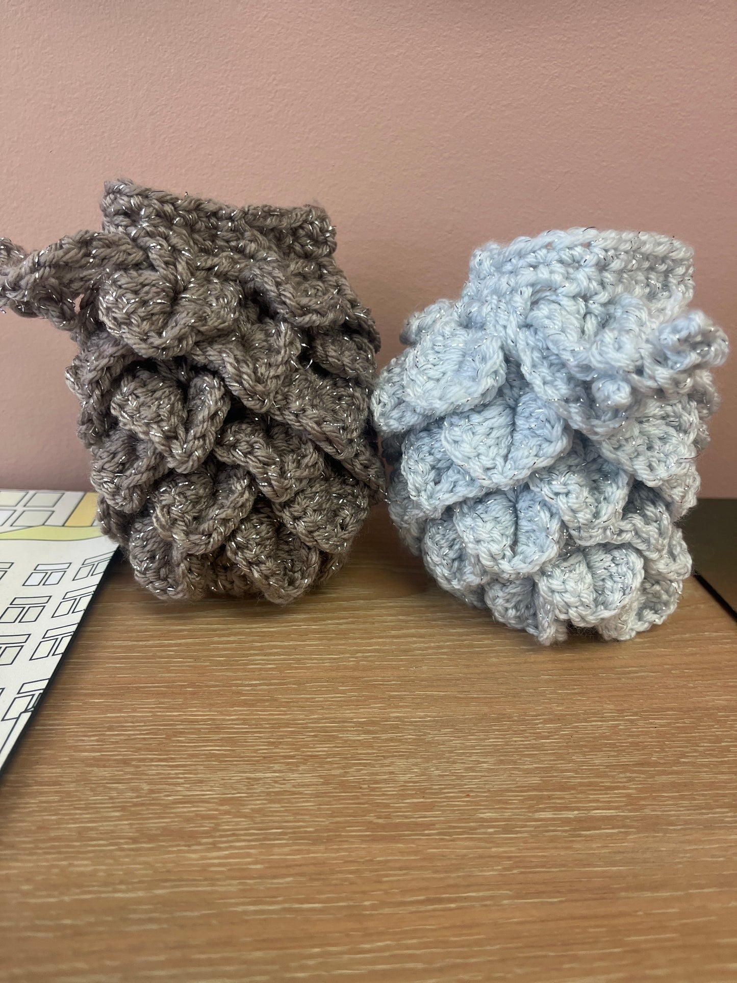 Small dragon egg dice bag