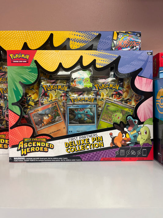 Ascended heroes first partners deluxe pin collection