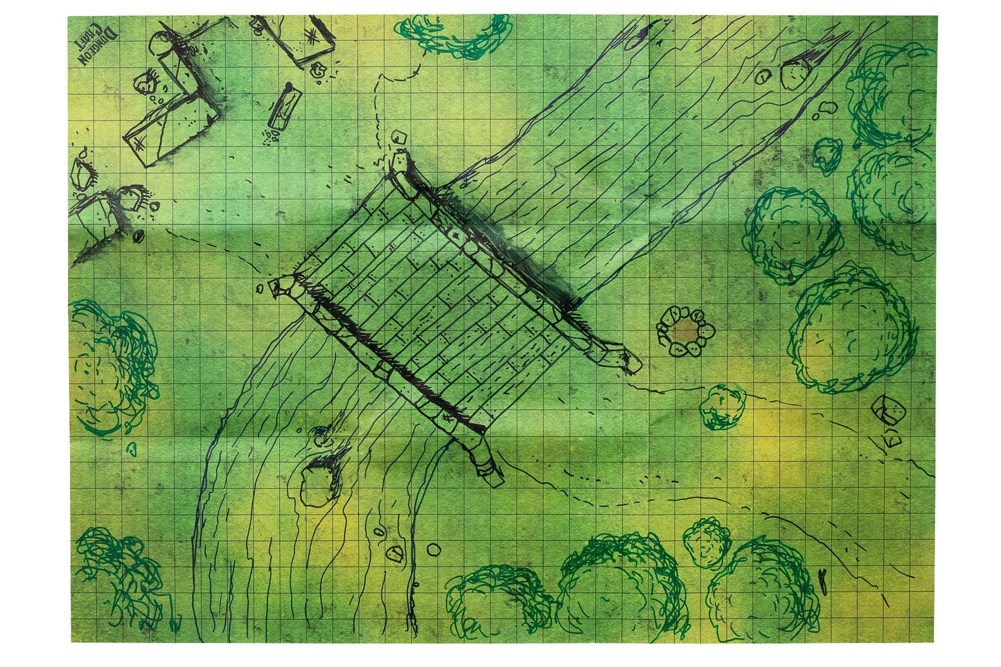 BattleMap – Grasslands Battle Map for DnD
