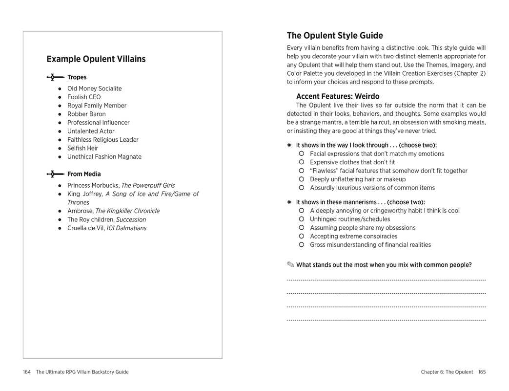 Ultimate RPG Villain Backstory Guide by James D’Amato: Paperback; 256 pages / English